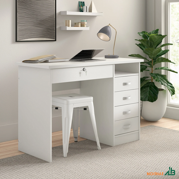 Bàn làm việc nhỏ gọn nhiều hộc BLV034