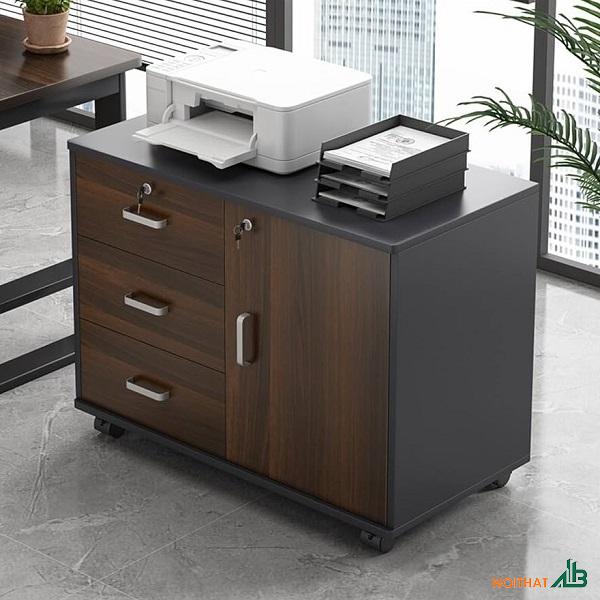 Tủ hồ sơ nhỏ gọn có bánh xe THS035