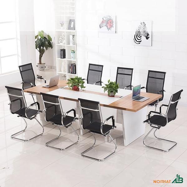 Bộ bàn họp 8 ghế giá rẻ BH019