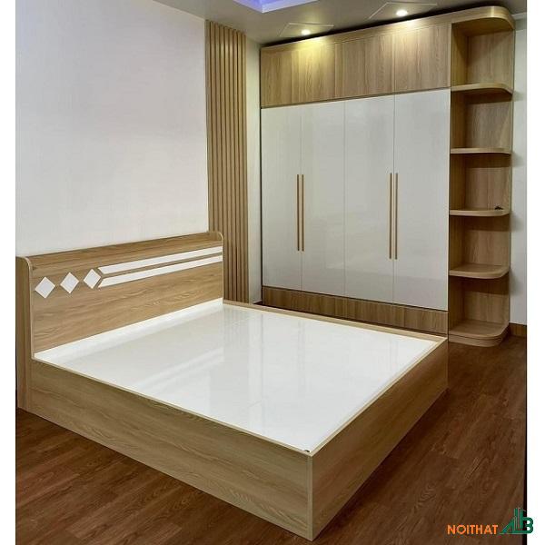 Combo giường vs tủ áo giá rẻ GN055