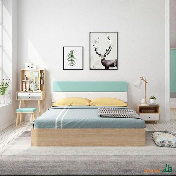 Giường MDF 1m6 x 2m giá rẻ GN092