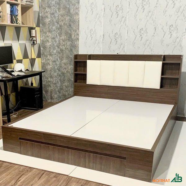 Giường ngủ MDF 1m6 x 2m giá rẻ GN022
