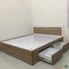Giường ngủ MDF có ngăn kéo GN088