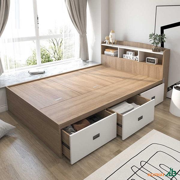 Giường ngủ cao cấp 1m4 x 2m GN030