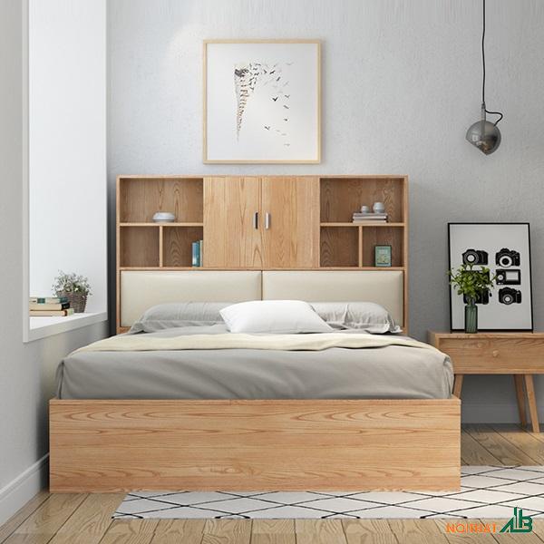Giường ngủ gỗ công nghiệp cao cấp GN057