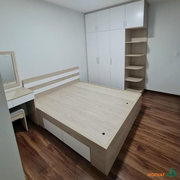 Giường vs tủ áo vs bàn phấn GN082