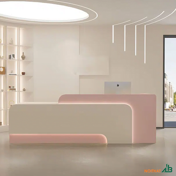 Quầy lễ tân cao cấp QLT073