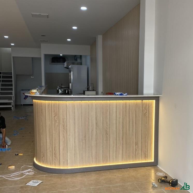 Quầy pha chế bo cong cao cấp QB091 - Ảnh 2