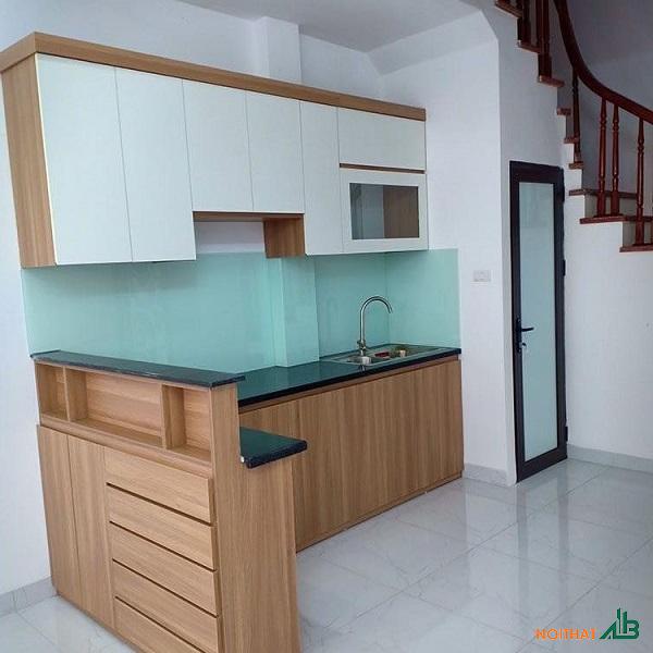 Tủ bếp MDF chống ẩm giá rẻ TB050