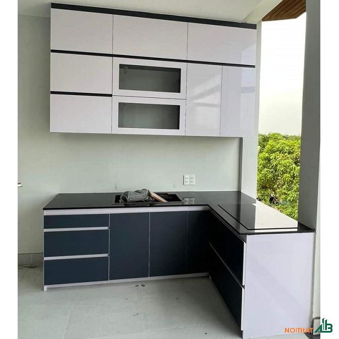 Tủ bếp MDF giá rẻ TB061