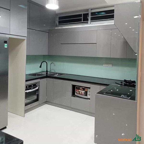 Tủ bếp MDF phủ Acrylic TB051