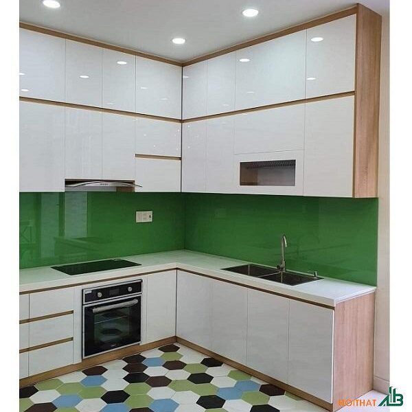 Tủ bếp chữ L cao cấp giá rẻ TB062