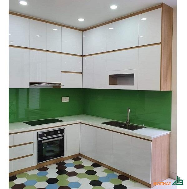 Tủ bếp chữ L cao cấp giá rẻ TB062