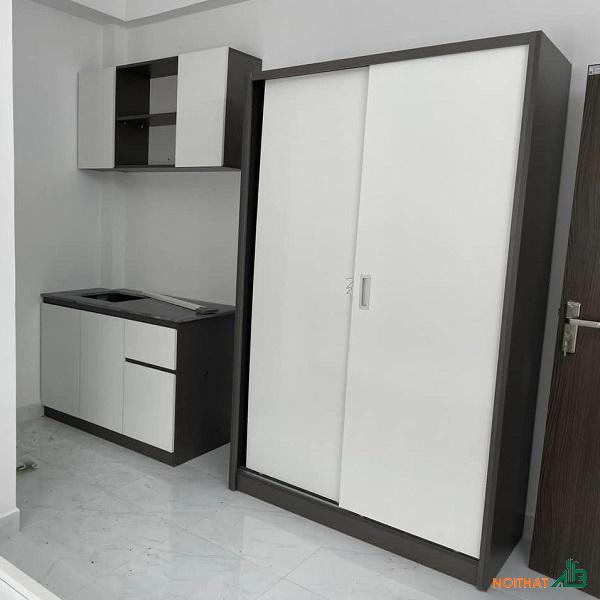 Tủ bếp mini cho căn hộ TB019