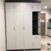 Tủ quần áo 4 buồng giá rẻ TQA084