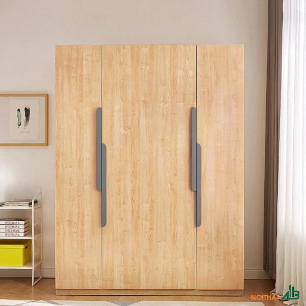 Tủ quần áo 4 cánh giá rẻ TQA083