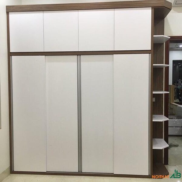 Tủ quần áo cửa lùa cao cấp TQA080