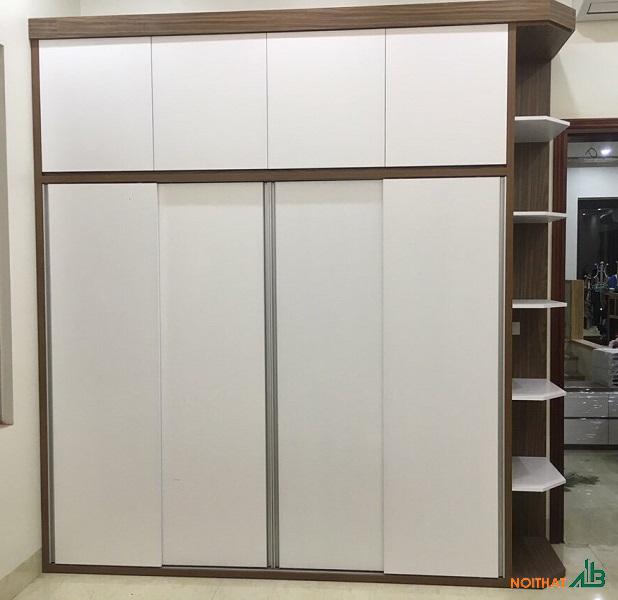 Tủ quần áo cửa lùa cao cấp TQA080