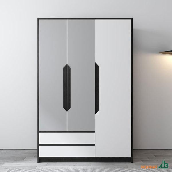 Tủ quần áo gỗ 1m2 x 1m8 TQA092