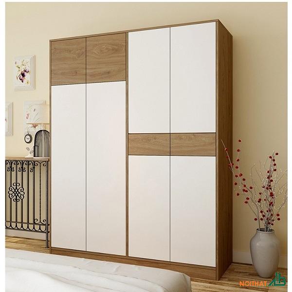 Tủ quần áo gỗ 2m x 2m TQA096