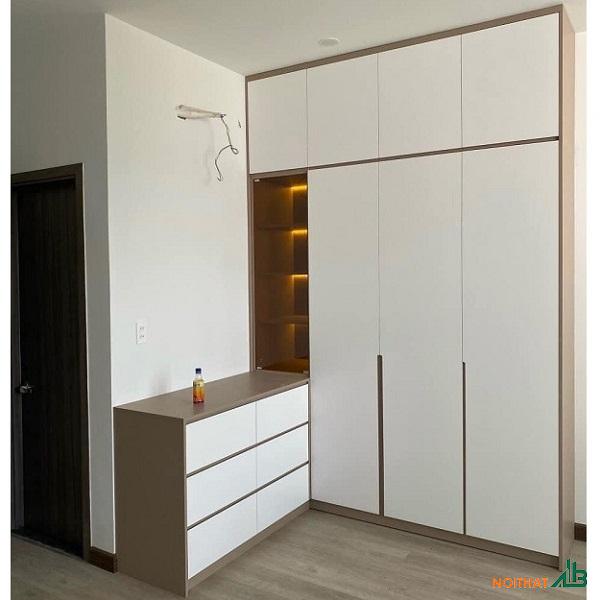 Tủ quần áo kèm bàn phấn TQA065