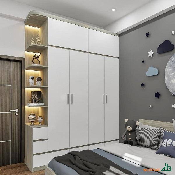 Tủ quần áo kịch trần cao cấp TQA067