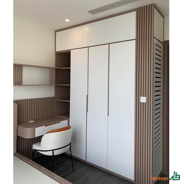 Tủ quần áo liền bàn phấn TQA070