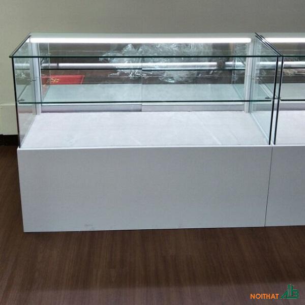 Tủ trưng bày 2 tầng cửa lùa TTB102