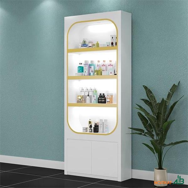 Tủ trưng bày mỹ phẩm sơn PU cao cấp TTB108