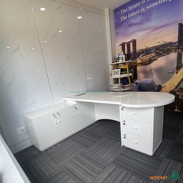 Bàn giám đốc chữ L 2m x 1m6 BGD036 - Ảnh 2