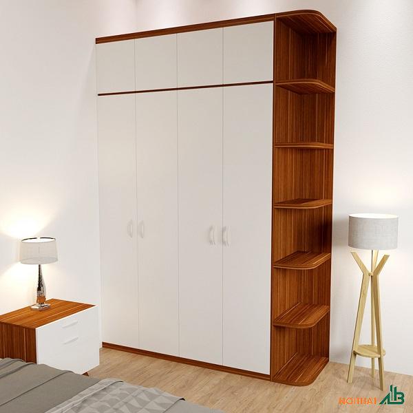 Tủ quần áo giá rẻ 1m6 x 2m4 TQA126