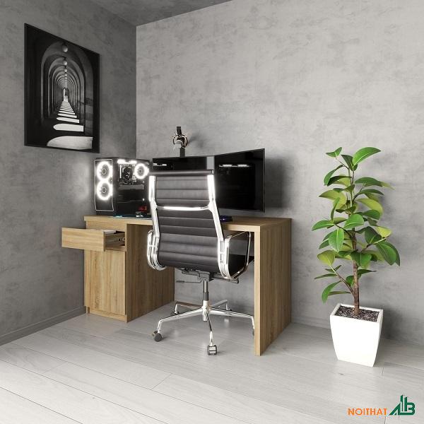 Bàn làm việc 1m2 đẹp giá rẻ BLV047