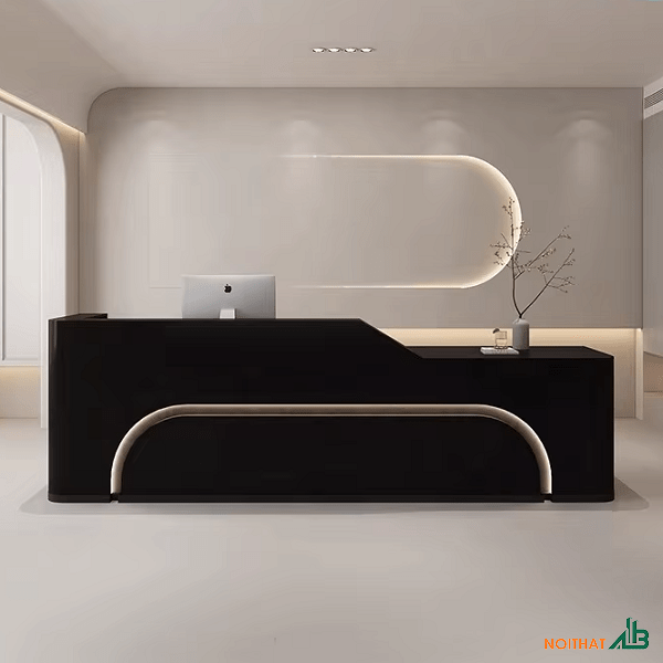 Quầy lễ tân cao cấp QLT099 - Ảnh 2
