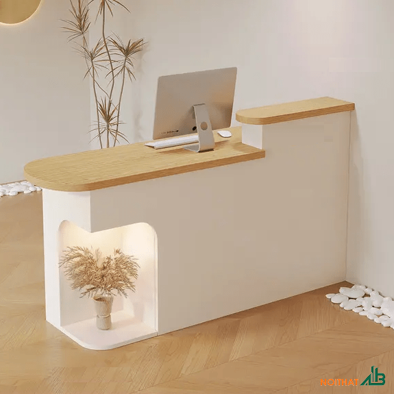 Quầy thu ngân 1m4 giá rẻ QTN029