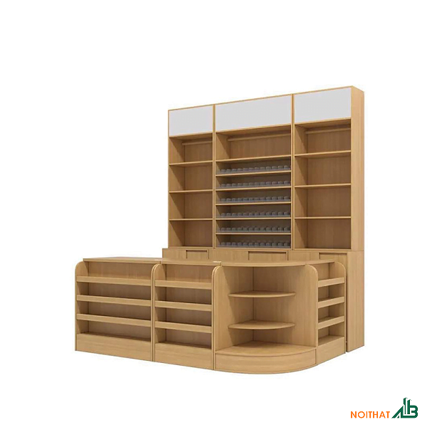 Quầy thu ngân siêu thị tạp hoá QTN030