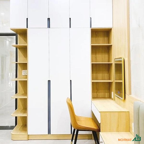 Tủ quần áo MDF 3 buồng cao cấp TQA031
