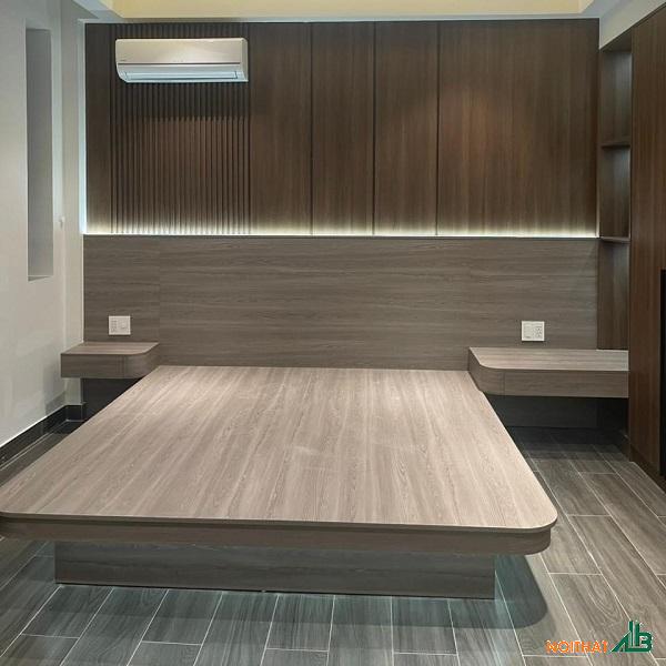 Giường phản gỗ công nghiệp GN098