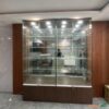 Tủ kính trưng bày kịch trần TTB114