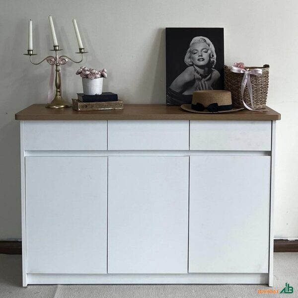 Tủ giày gỗ 3 cánh giá rẻ TG015
