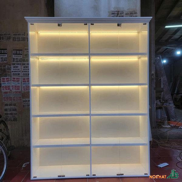 Tủ trưng bày mô hình 1m2 x 1m8 giá rẻ TTB119