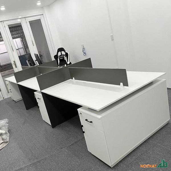 Cụm bàn văn phòng 6 người giá rẻ BLV060