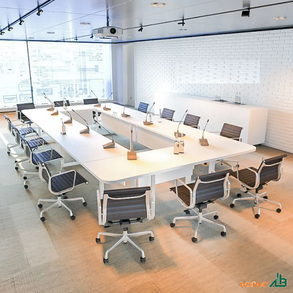 Bàn họp văn phòng 20 chỗ ngồi BH039