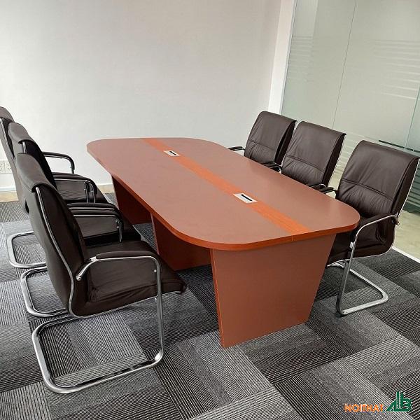 Bàn họp văn phòng 6 ghế giá rẻ BH037