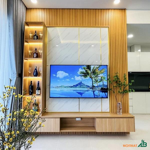Kệ tivi phòng khách giá rẻ KTV011