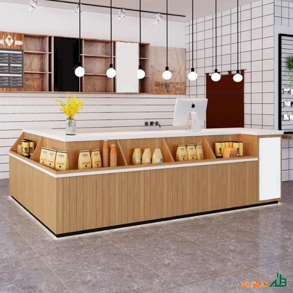 Quầy bar chữ L hiện đại giá rẻ QB106