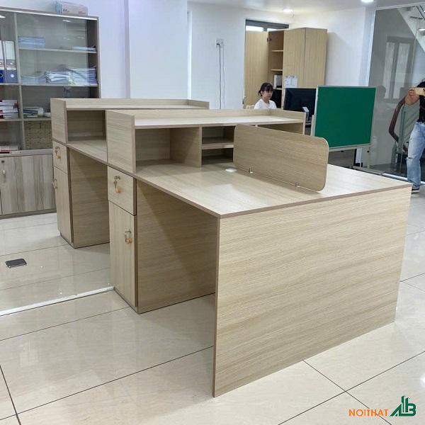 Cụm bàn làm việc 4 chỗ ngồi BLV065 - Ảnh 2