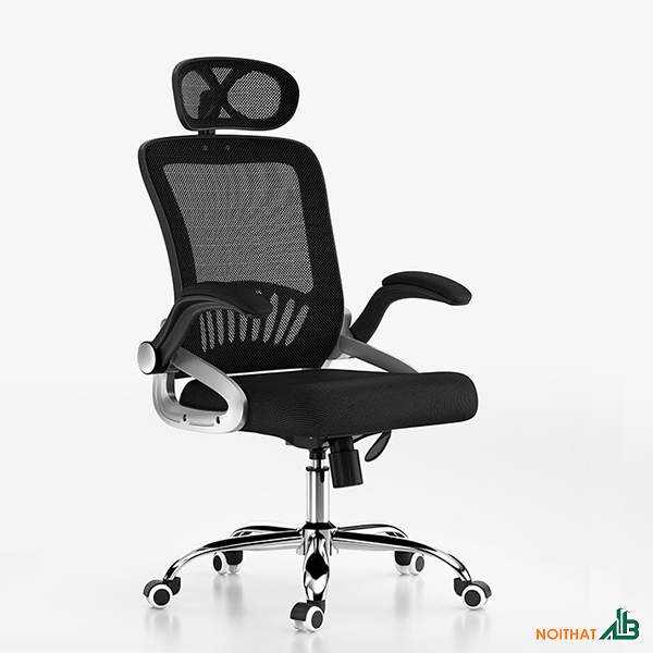 Ghế lưới có tựa đầu cao cấp GVP026 - Ảnh 3