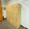 Tủ locker 20 ngăn gỗ công nghiệp THS070