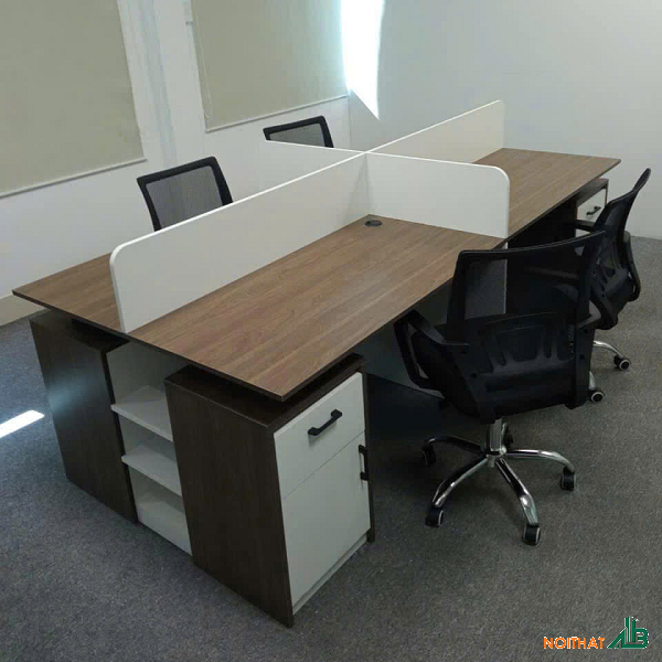 Bàn cụm vách ngăn 1m2 giá rẻ BLV085