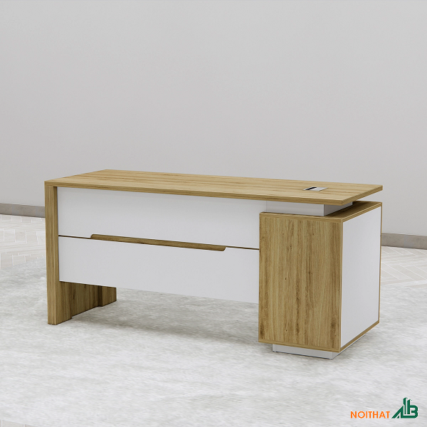 Bàn giám đốc 1m6 đơn giản sang trọng BGD050